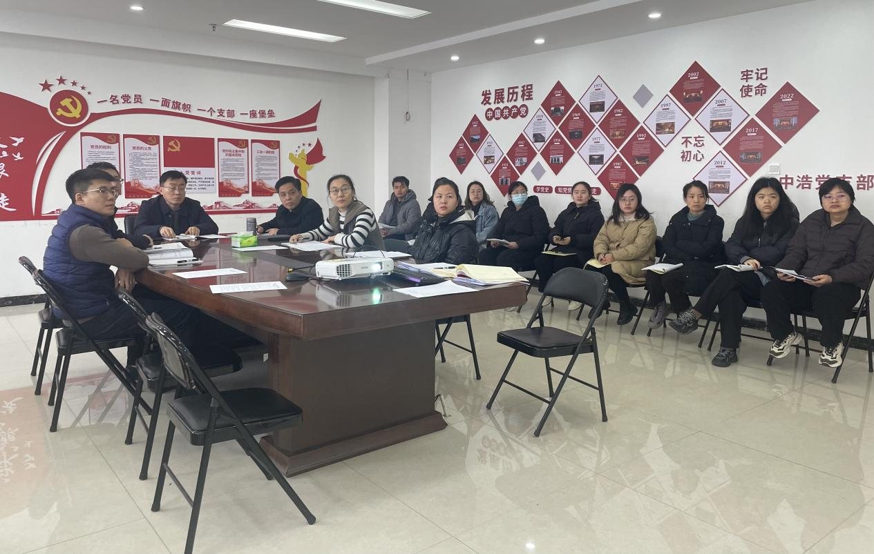 中共河南中浩信息科技有限公司支部委员会预备党员转正暨2024年民主评议党员会议